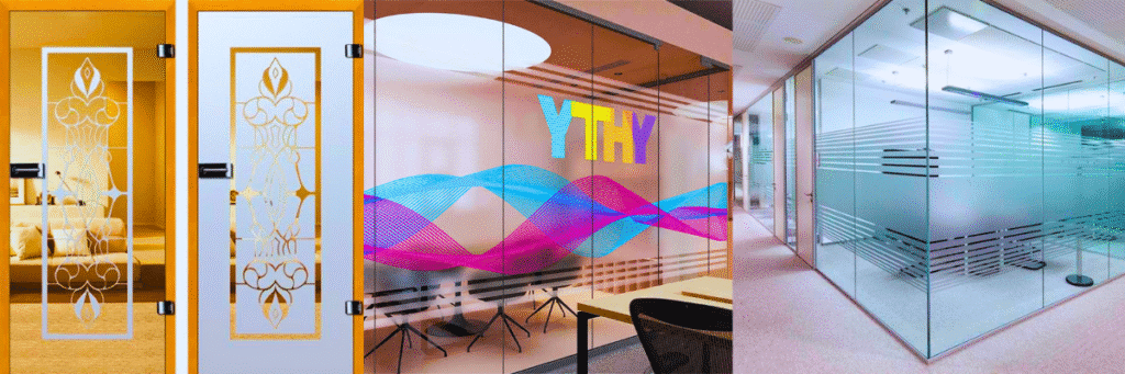 Frosted Glass Sticker