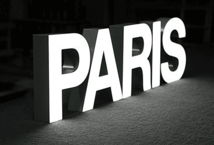 Front Light 3D Signage