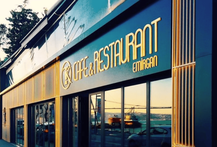 restaurants signboard