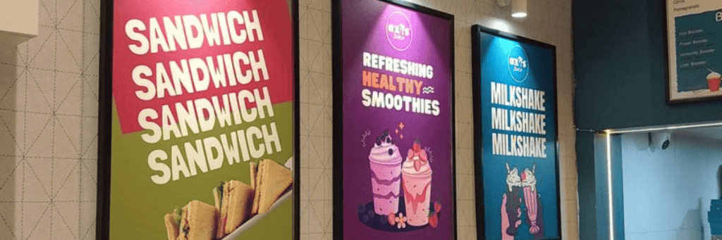 restaurants signboard