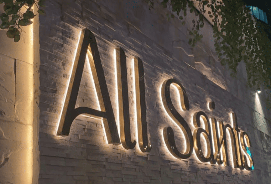 shop signboard Dubai