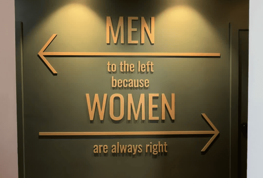 Custom business signs