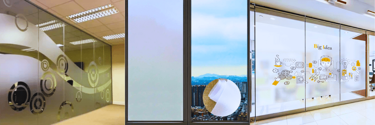Frosted Glass Sticker