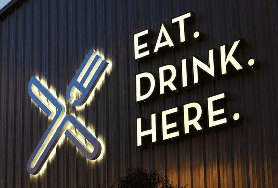 3d letter sign board